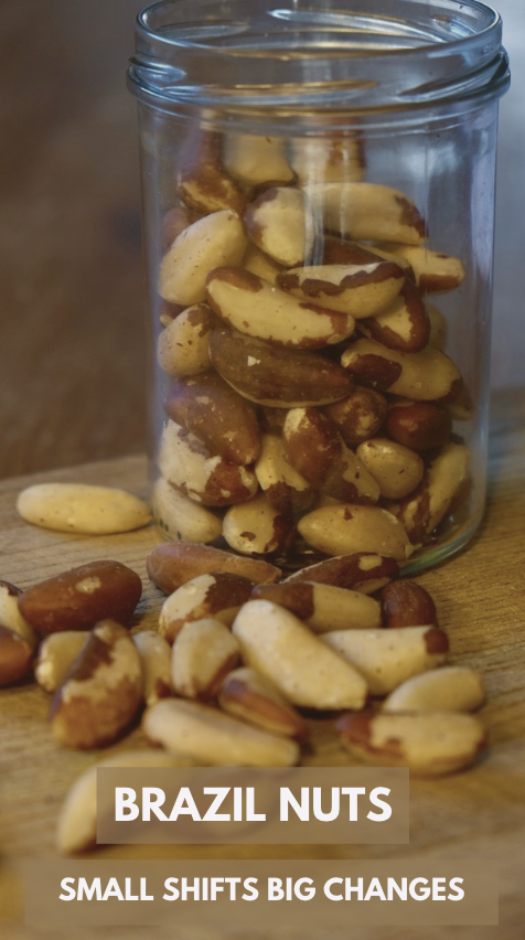 Brazil nuts, Small Shifts Big Changes