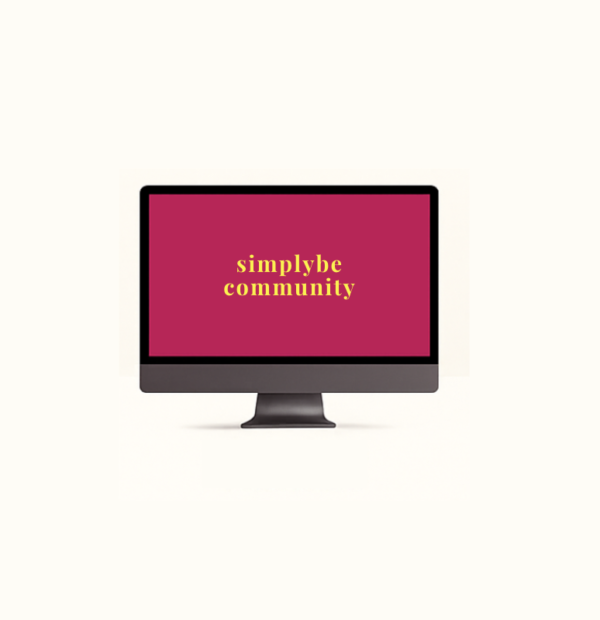 SimplyLeeLa community invite for supportive inner critic healing